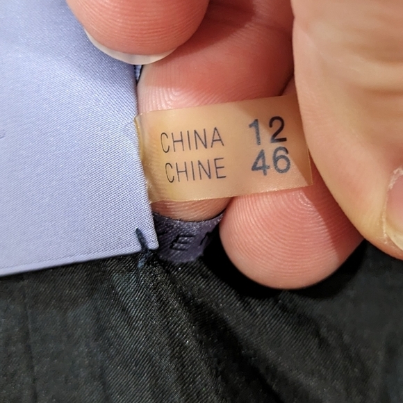 ✨3/$15 Lavender Label Vera Wang black purple strapless bridesmaid dress 12 - Picture 8 of 9